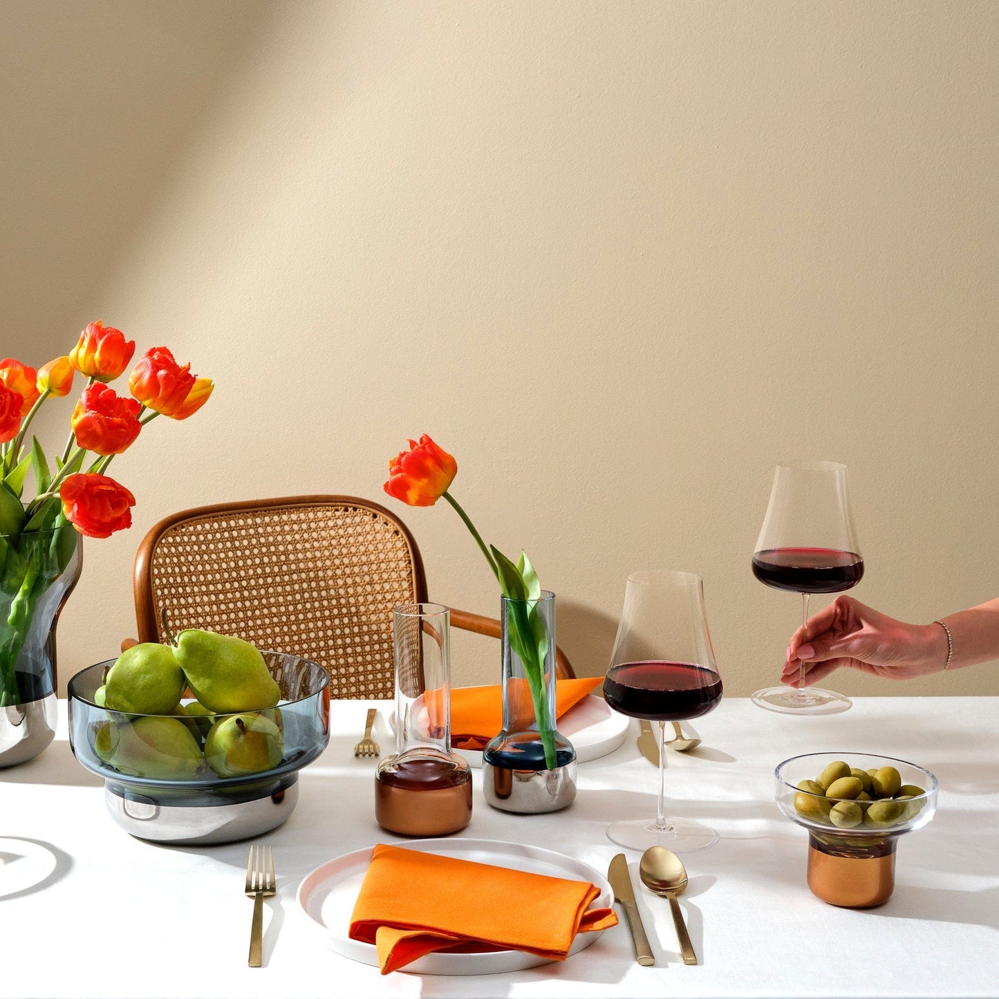 Contour Bowl Steel Blue